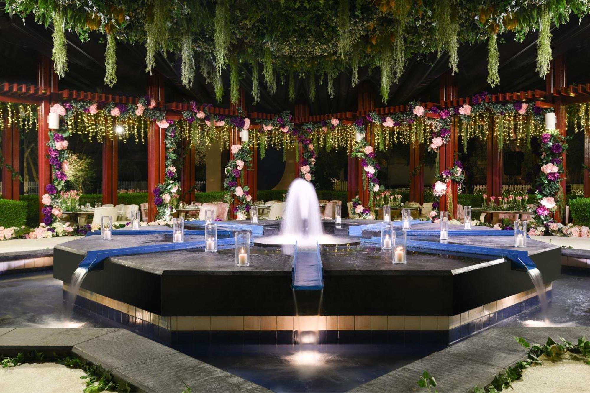 多哈丽思卡尔顿酒店 外观 照片 The Fountain