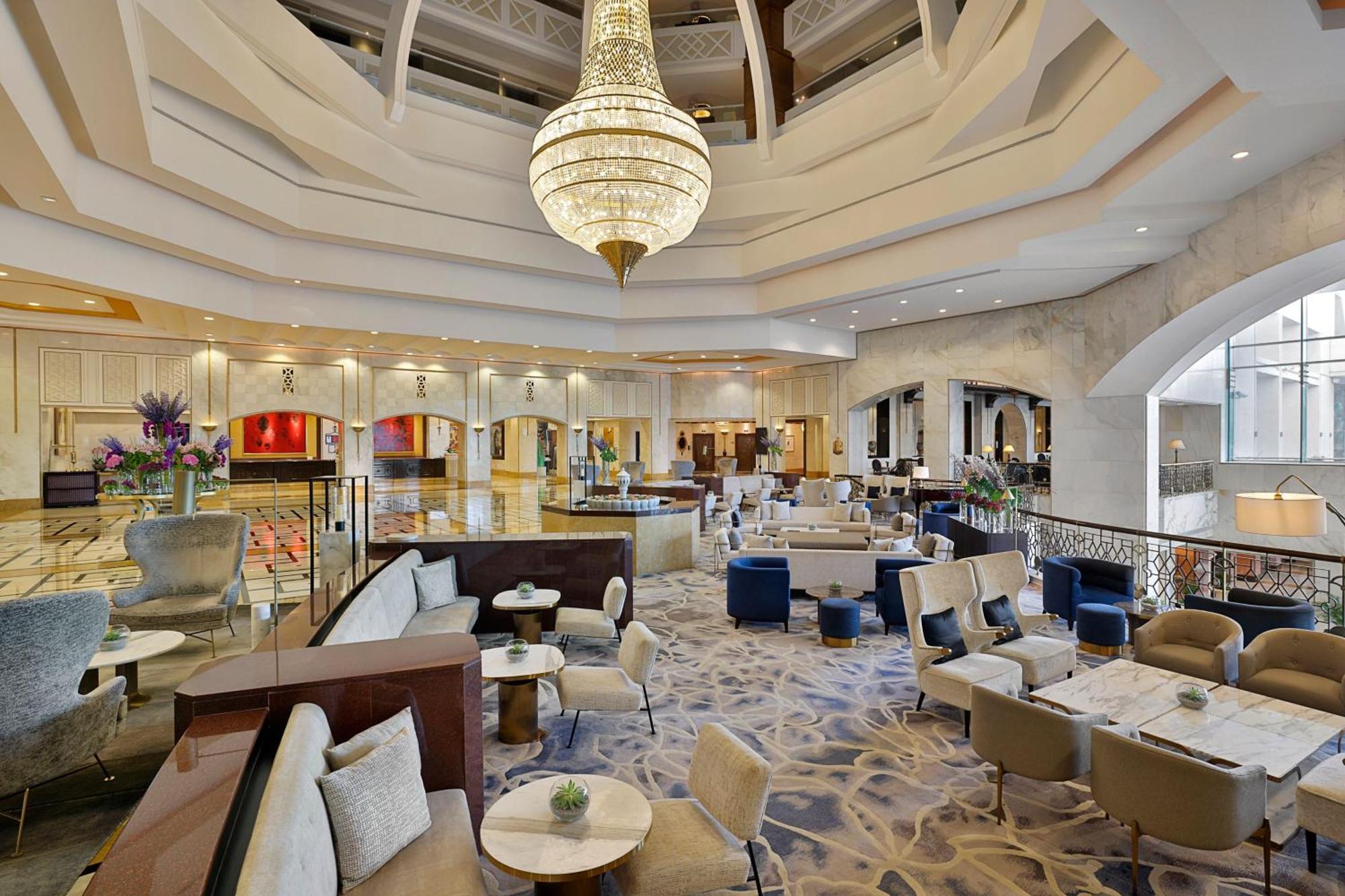 多哈丽思卡尔顿酒店 外观 照片 The lobby
