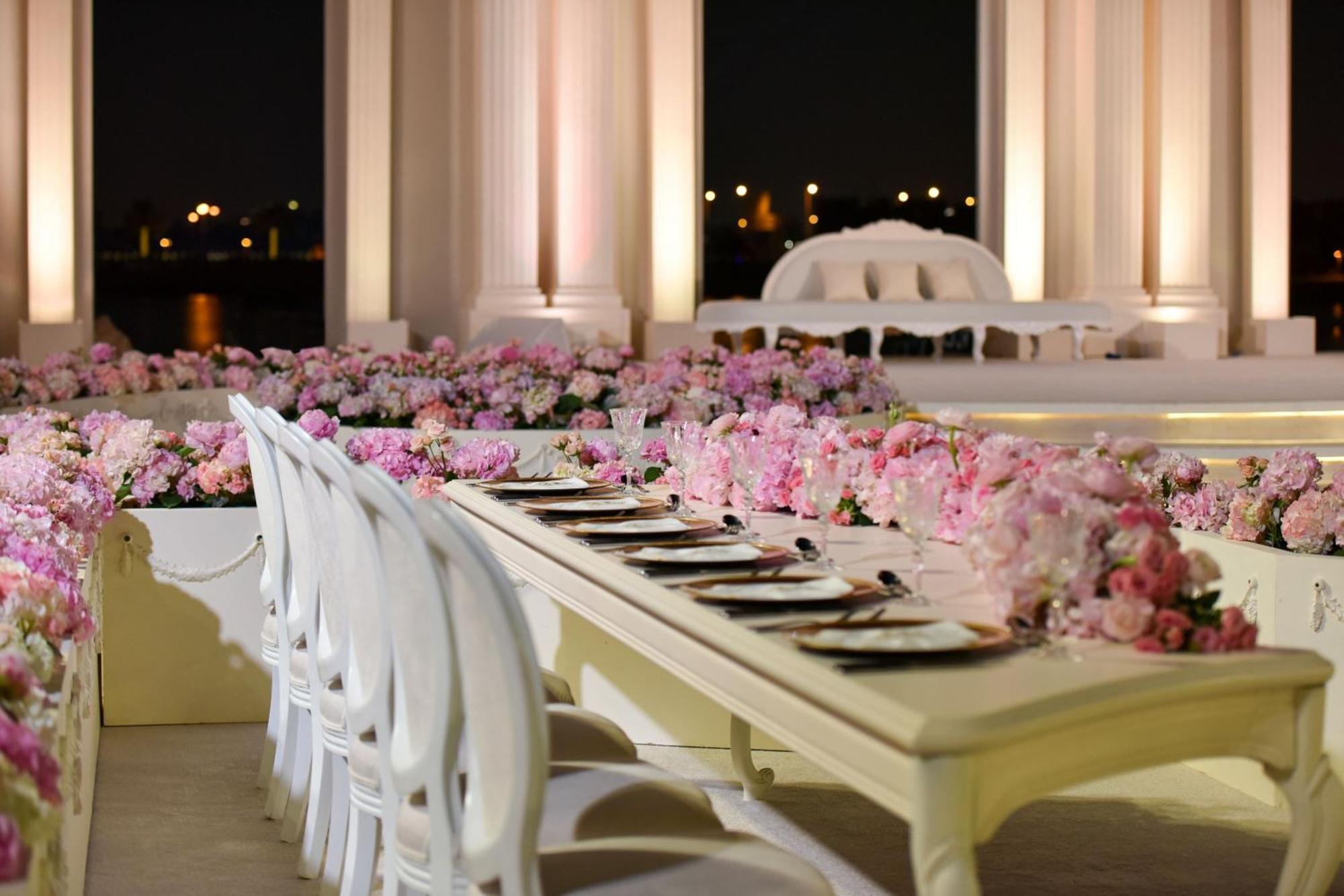 多哈丽思卡尔顿酒店 外观 照片 Wedding reception