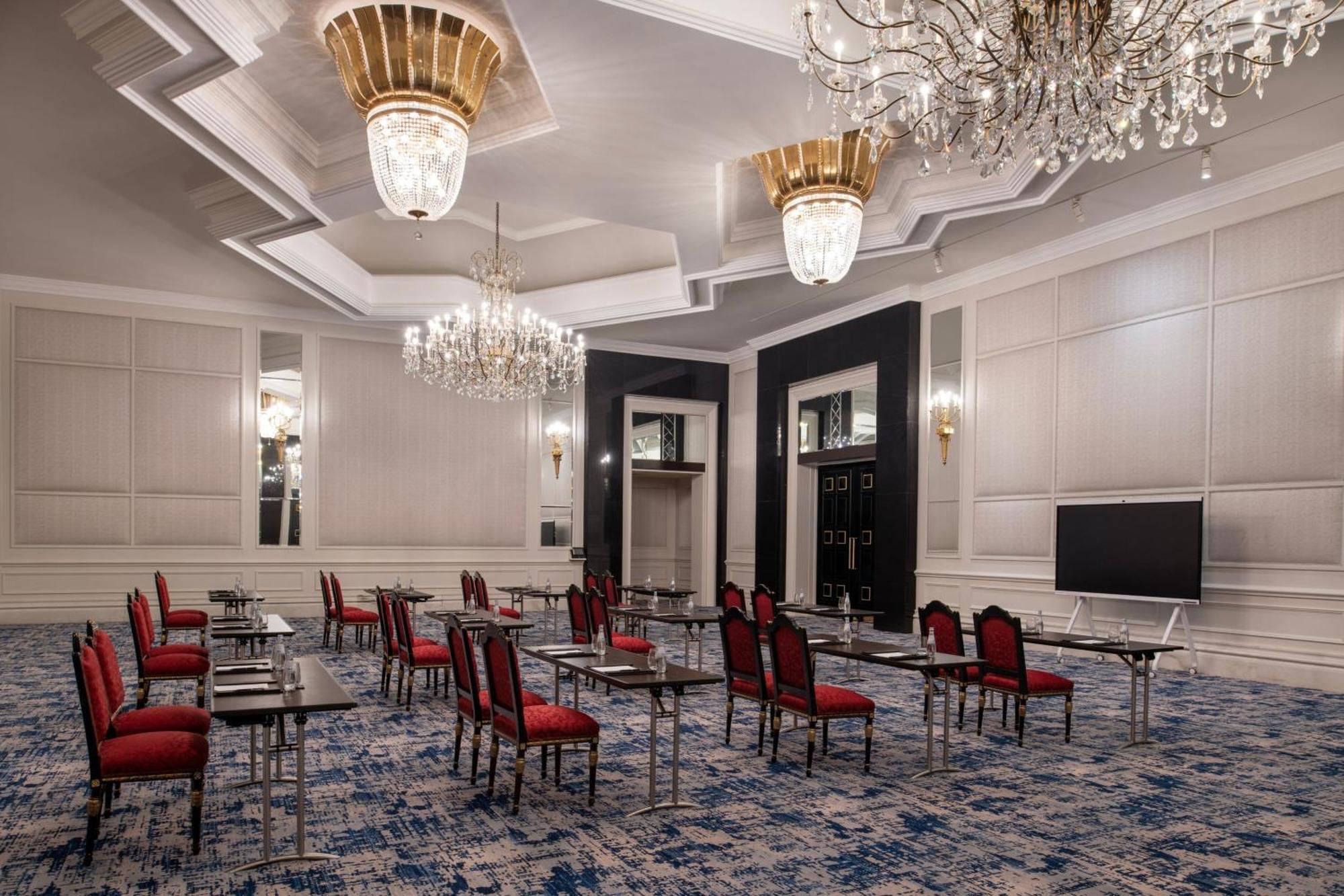 多哈丽思卡尔顿酒店 外观 照片 The ballroom